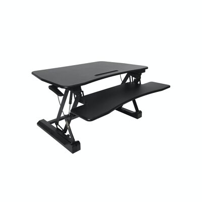 Sit-stand desk height adjustable