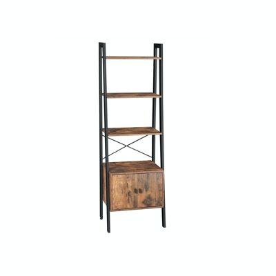 Industrial design standing shelf 4 shelves