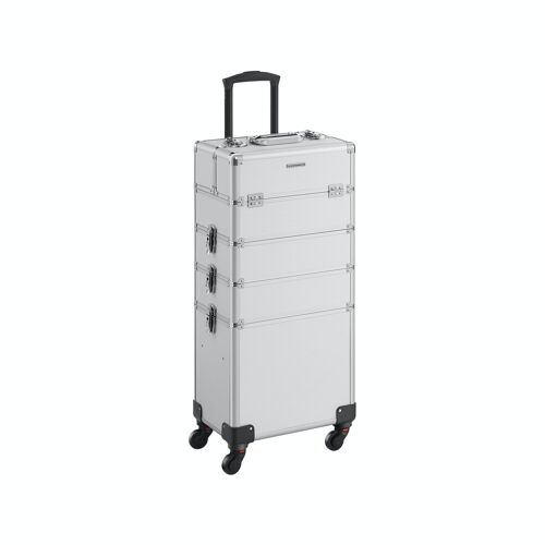 Trolley voor cosmeticakoffers 4-in-1 ontwerp