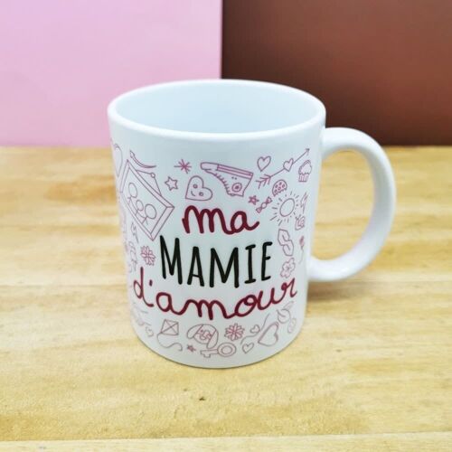 Mug “Ma Mamie d'amour” – Cadeau Mamie