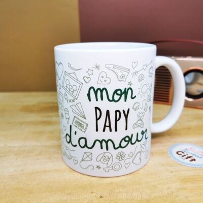 “My love Grandpa” mug – Grandpa gift