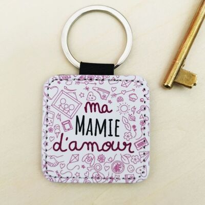 "My loving granny" key ring - Grandma gift