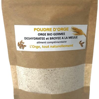 Poudre d'Orge BIO - Note Yuka : 100%