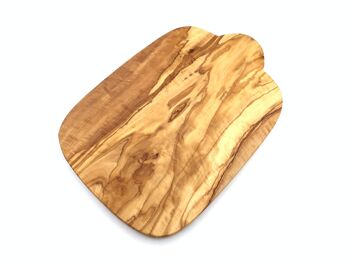 Planche à découper faite à la main en bois d'olivier 2
