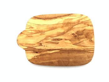 Planche à découper faite à la main en bois d'olivier 3