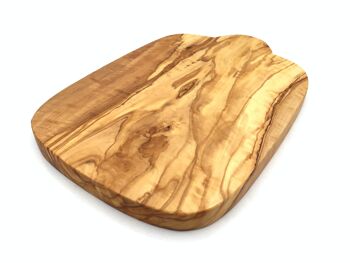 Planche à découper faite à la main en bois d'olivier 5