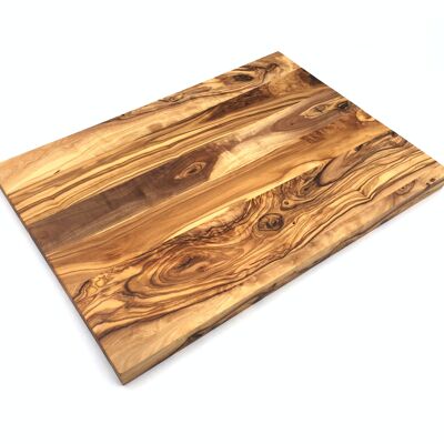 Tabla de servir rectangular longitud 35 cm madera de olivo