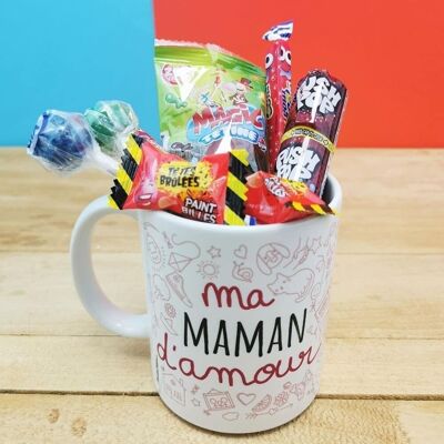 MUG "my loving Mum" retro sweets 90 - Mum Gift