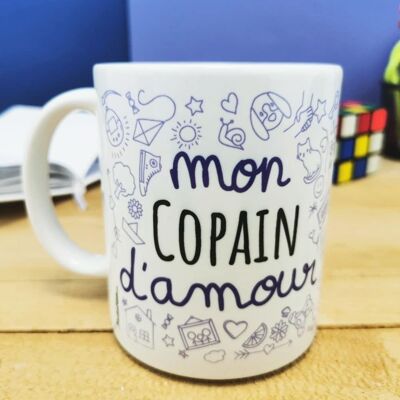 Mug “Mon Papy d'amour” – Cadeau Papy