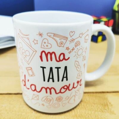 Tasse „My love Tata“ – Tata-Geschenk