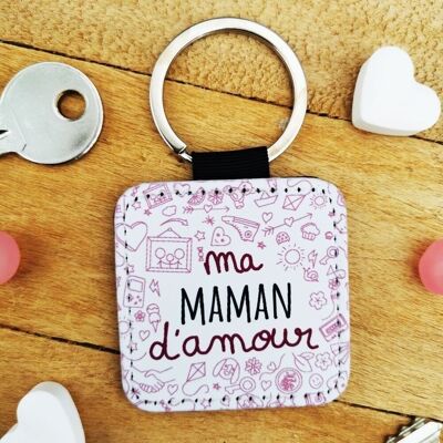 "My love mum" key ring - Mum gift