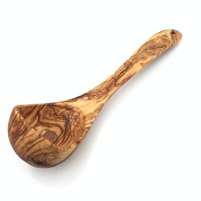 Ladle handmade from olive wood