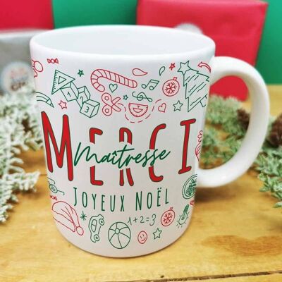 Mug - Thank You Mistress - Merry Christmas (Christmas Collection)