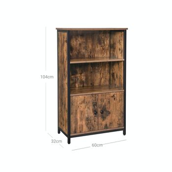 Armoire avec compartiments ouverts 7