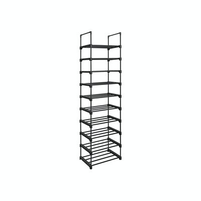 Shoe rack with 10 shelves