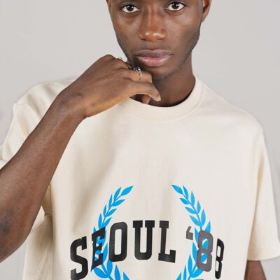 T-shirt SÉOUL 88 BEIGE