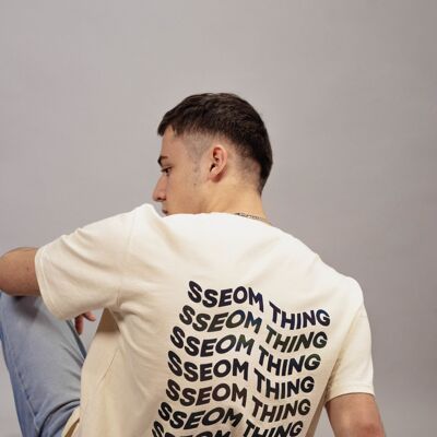 MENBUNG REFLECTIVE BEIGE T-shirt