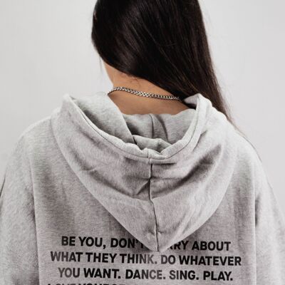 MANIFESTO GREY Hoodie