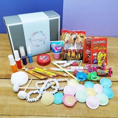 Bonbon-Maman-Box "Für eine goldene Mama": Retro-Süßigkeiten-Box aus den 80er Jahren