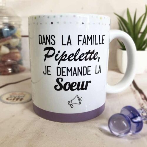 Mug “Ma Sœur d'amour” – Cadeau Sœur