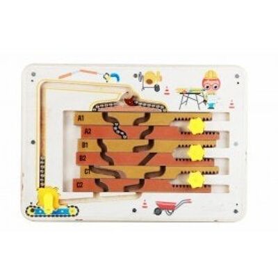 i-Wood Wall Toy - Factory