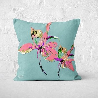 Mineral Blue iris Cushion