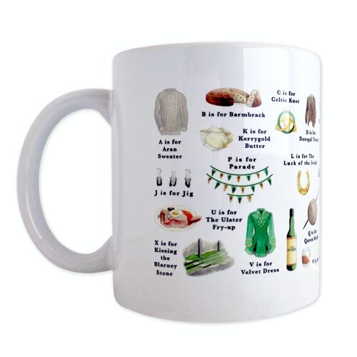 A Very Irish Alphabet Mug