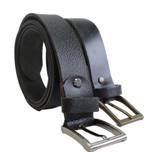 CEINTURE HOMME de cuir souple de qualité.