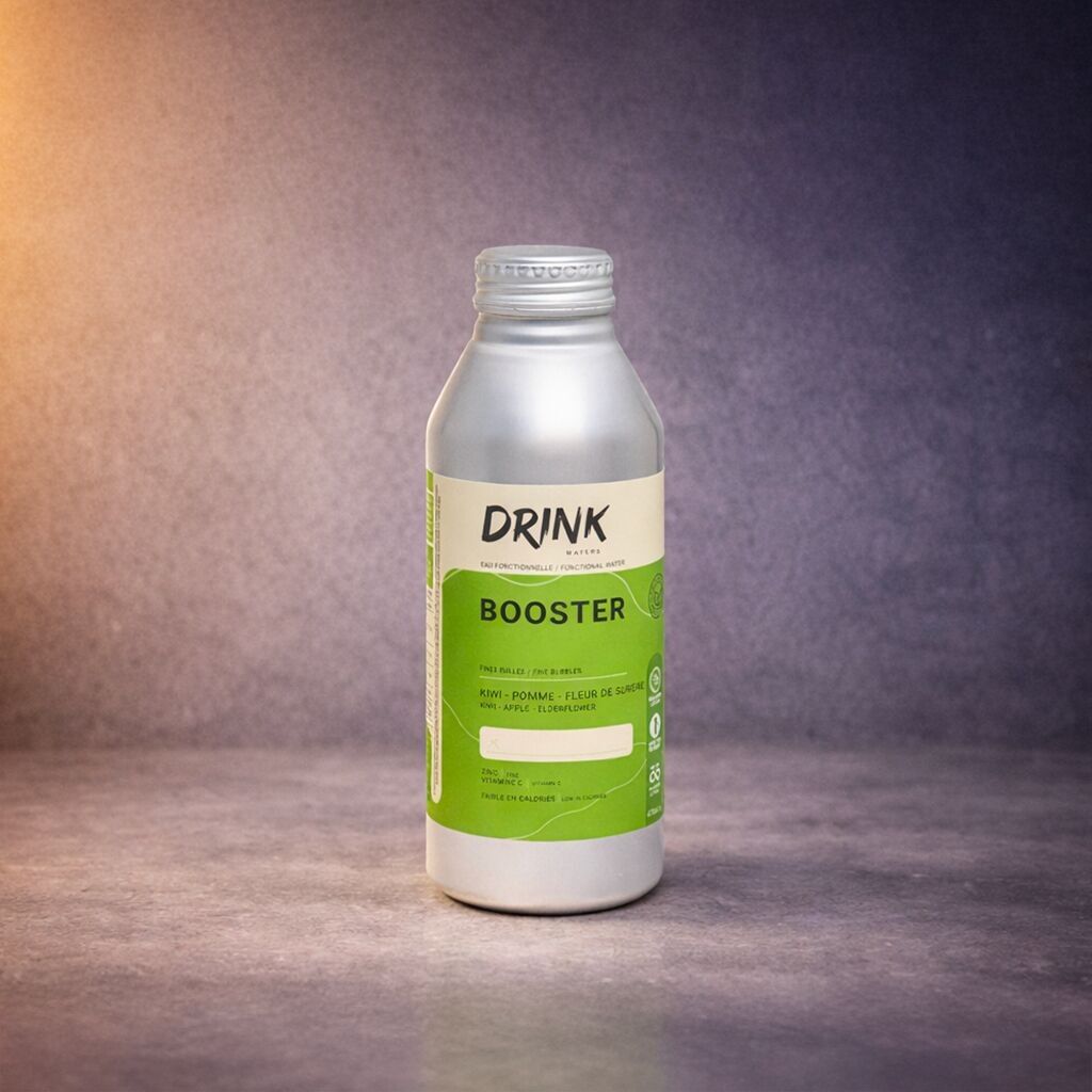 Drink Waters Booster - 470ml - Bouteille Aluminium