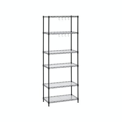 Kitchen shelf with 6 levels