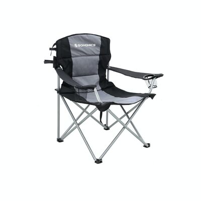 Camping chair with padded seat