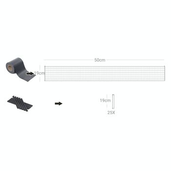 Bandes d'intimité en PVC 7