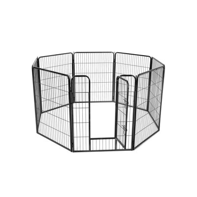 Buitenverblijf 100 cm hoog zwart