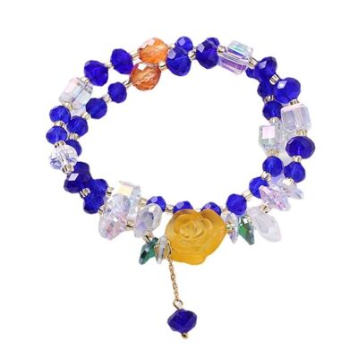 Dreamy blue crystal bracelet