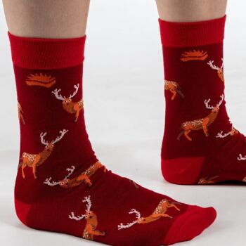 CHAUSSETTES BAMBOU CERF 2