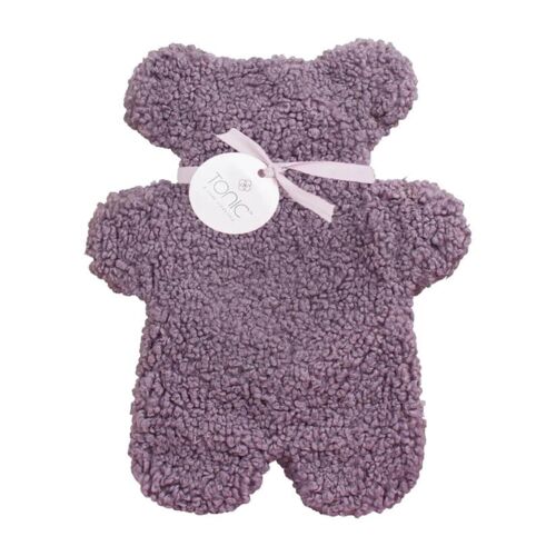 Tonic Boucle Wisteria Bear Hot Water Bottle