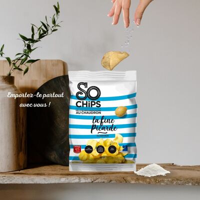 Salted chips 40g Artisan Quality label