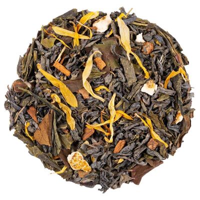 Organic Guobao Green Tea | Tangerine Cinnamon Flavor