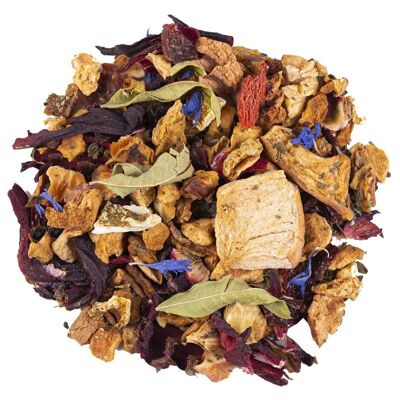 Té de hierbas de menta y regaliz orgánico