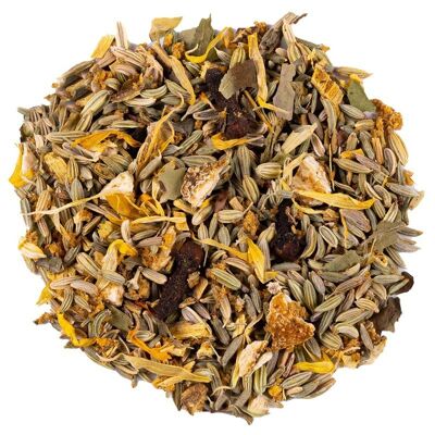 Organic orange clove herbal tea
