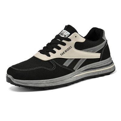 Sneakers ladies | black | rubber | polyester | sporty | various sizes