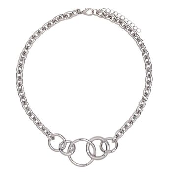 Collier court en alliage de base Alesha DN2478R