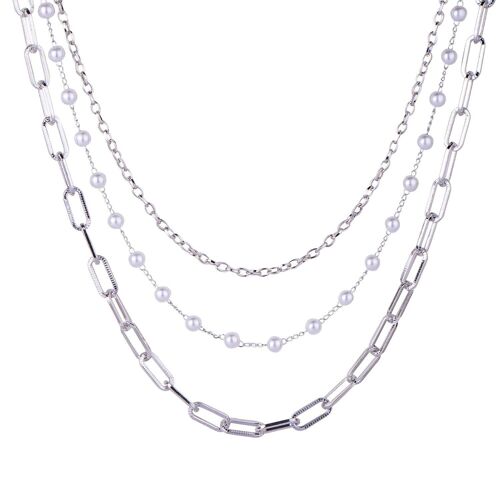 Alesha Faux Pearls Short Necklace DN2492R