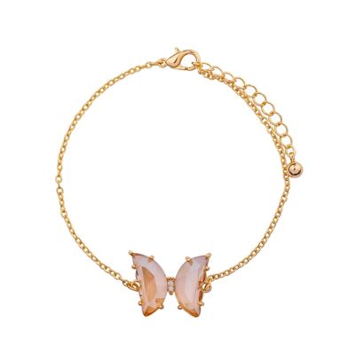 Bracelet à fermoir en cristal en alliage de base Ariana DB2007C
