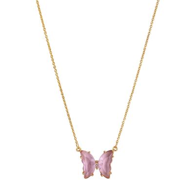 Collier court en cristal d'alliage de base Ariana DN2501B