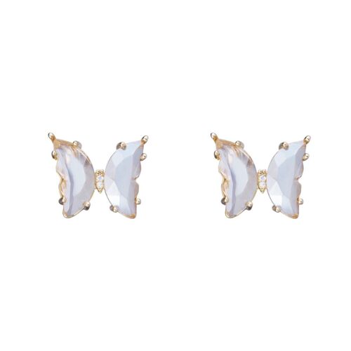 Ariana Base Alloy Crystal Stud Earrings DE1004C