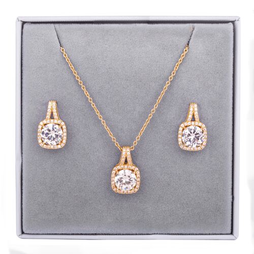 Boxed Base Alloy Crystal Set Set DG0054K