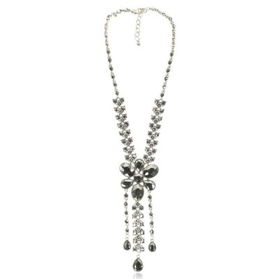 Collier court Edith Crystal Vintage Statement DN1936A