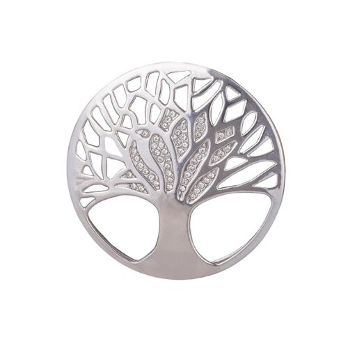 Elizabeth Base Alloy Crystal Magnetic Brooch DC0156R