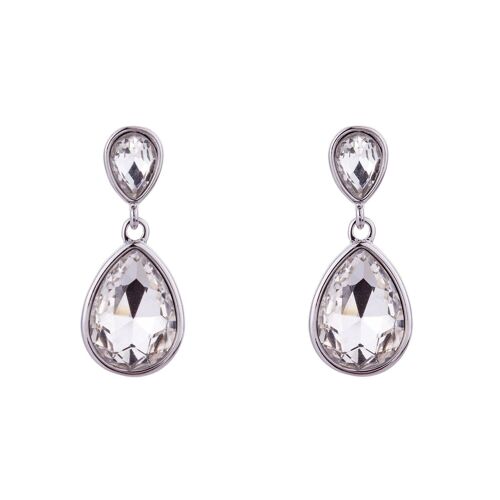 Elizabeth Base Alloy Crystal Post Earrings DE0620R